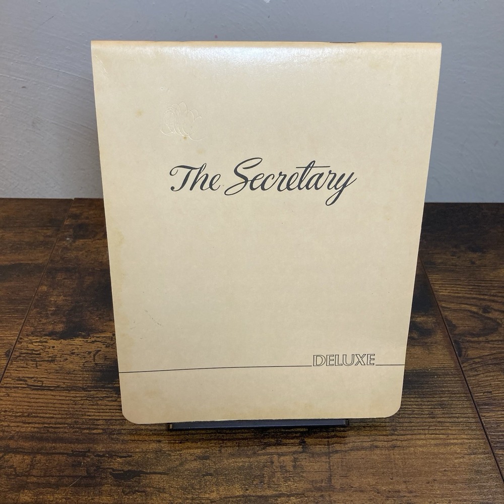 The Secretary Deluxe‎ Register Check Record Unused Transaction Record Book